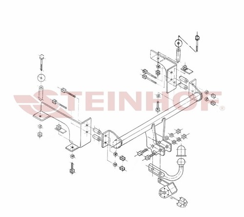 Tow bar for vauxhall corsa - bar,
