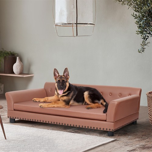 Leather pet sofa dog chair - pet,