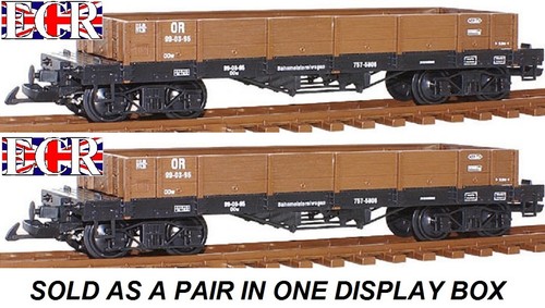 Pair brown scale - scale, 45mm
