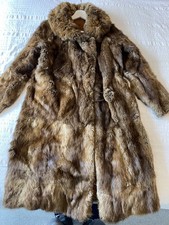 Vintage Musquash Fur Coat
