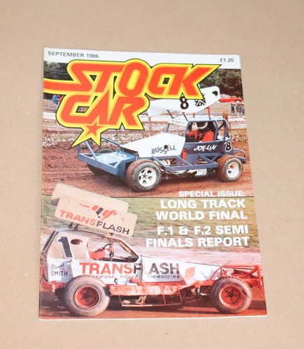 Stock car magazine - car, september