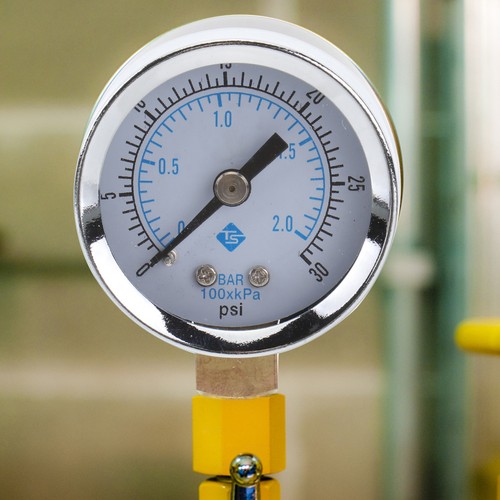 Utility vacuum pressure gauge - utility,