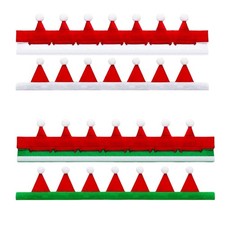 2Pcs Christmas Horse Rein Covers Xmas Decoration, Equestrian Equipment Horse