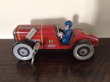 Tin Plate Wind Up Racing Car From China