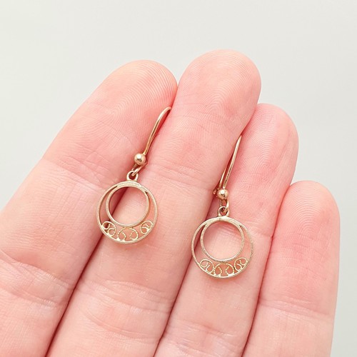 Antique 9ct gold - 9k, circle