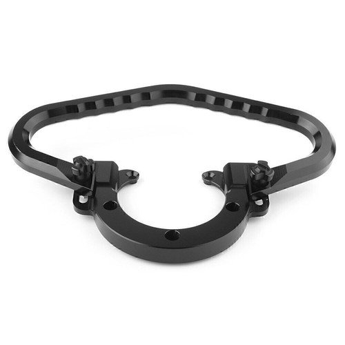 Black passenger grab handle - black,