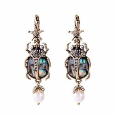 Natural Abalone Shell Earrings