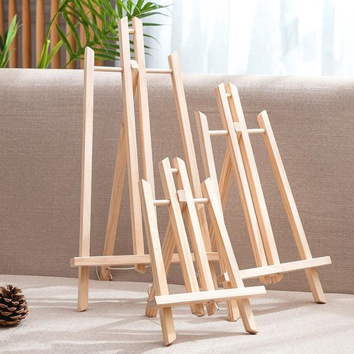 Wood easel advertisement - wood,