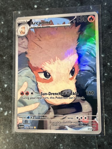 Arcanine pokemon card - arcanine, tcg