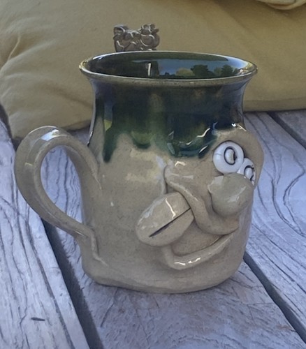 Pretty ugly pottery - pottery, mug