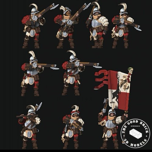 Steampunk Empire Handgunners