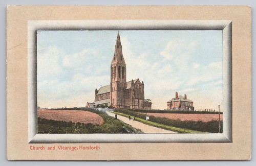 Church and vicarage - and,