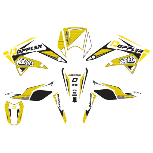Sticker doppler decor - decor,