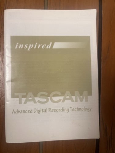Tascam inspired advanced - inspired,