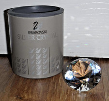 Swarovski Crystal ~ Chaton Diamond Paperweight ~ Excellent ~ Boxed
