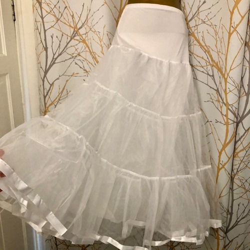 Long white 50s retro - long,
