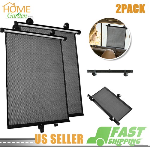 Retractable auto sunshade - 2x,