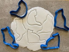 Cat outline collection cookie