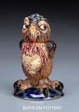 Burslem pottery grotesque bird - burslem,