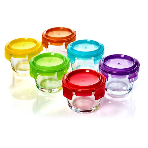 Food jars with lid - baby,