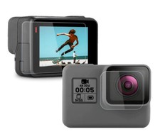 Tempered Glass Screen Protector for Silver Go Pro Hero 7 Lens Camera  LCD Cover 