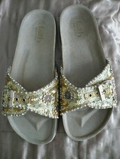 FAITH GOLD SEQUIN & BEADED