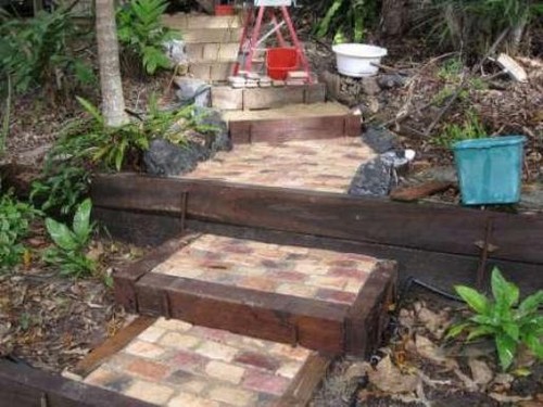 Cobblestone paver molds - cobblestone,