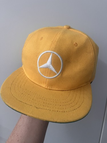 Yellow mercedes snapback - f1,