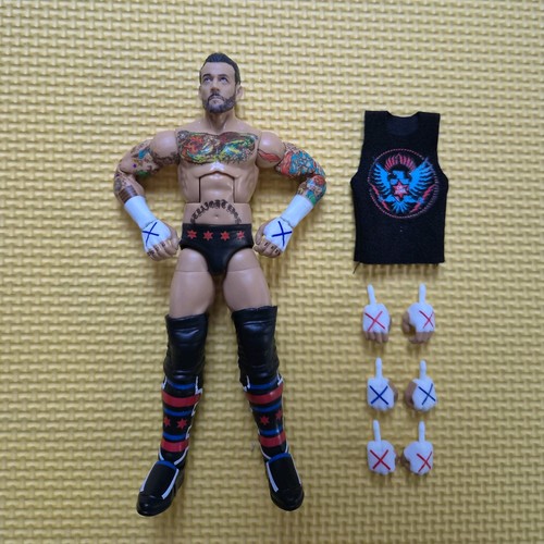 Wwe mattel elite punk - mattel, w/