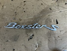 Porsche Boxster S 986 Bootlid Badge
