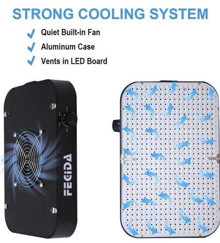 Fecida cr600 led - grow, light