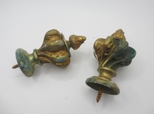 Victorian Brass Curtain Pole