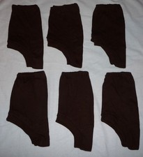 6 Pairs of Girls Vintage 1970’s CO-OP Interlock Brown Gym Knickers Age 3-4 Years