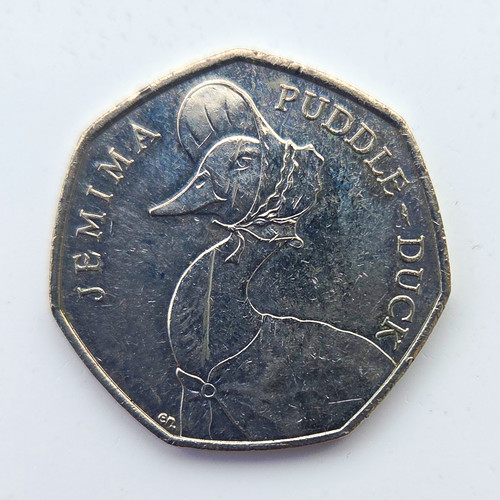 2016 50p coin - 50p,