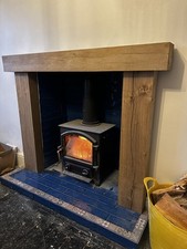 Solid  Kinver Oak Beam Fire