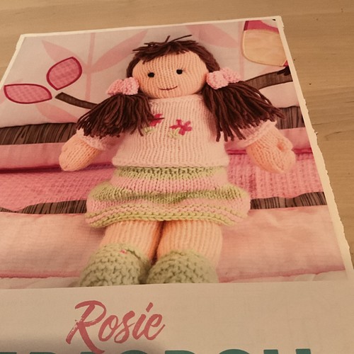 Rosie the rag doll - rag, toy