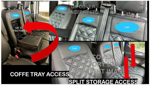 Custom fit van seat - seat, covers