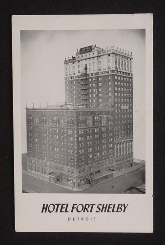 1951 hotel fort shelby detroit - 1951,