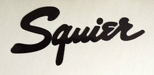 Squier headstock decal