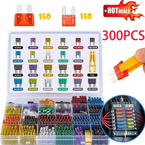300pcs car fuses - fuses, assorted