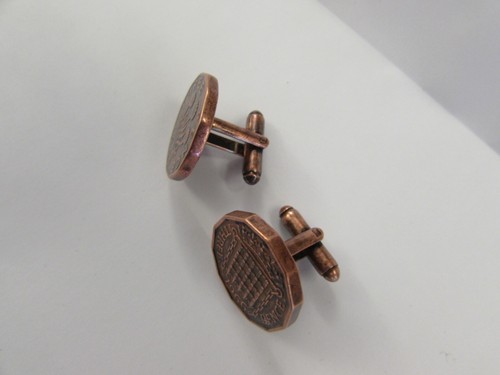 Original three pence coin - three,