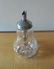 Fackelmann, Stoha Fleurette Glass/Stainless Steel, Multi-purpose Sugar Dispenser
