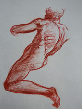 Sanguine pencil michelangelo - sanguine,
