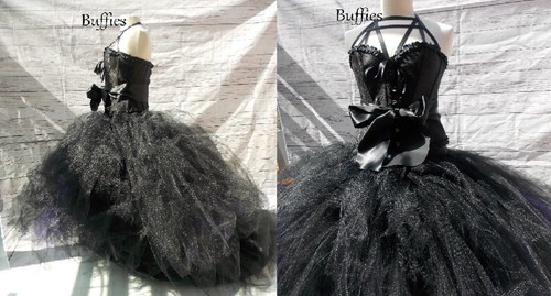 Ladies long skirt corset - ladies, &
