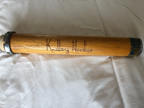 Vintage wooden knitting - vintage,