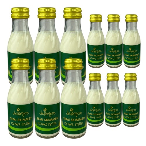 Delamere semi skimmed milk - delamere,