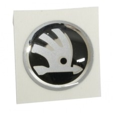 SKODA OCTAVIA FABIA SUPERB GENUINE KEY FOB REMOTE LOGO EMBLEM 3T0837891A