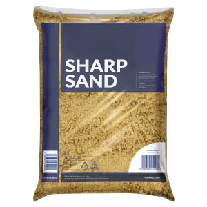 Sharp sand 25kg bag - sharp,