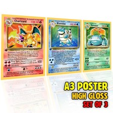 Set of 3 - Pokémon Card