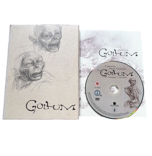 Gollum creating - dvd, &